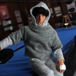 ZLC MEGO Exclusive Rocky Balboa In Training Sweatsuit 8