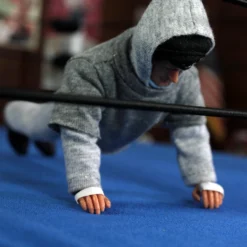 ZLC MEGO Exclusive Rocky Balboa In Training Sweatsuit 8