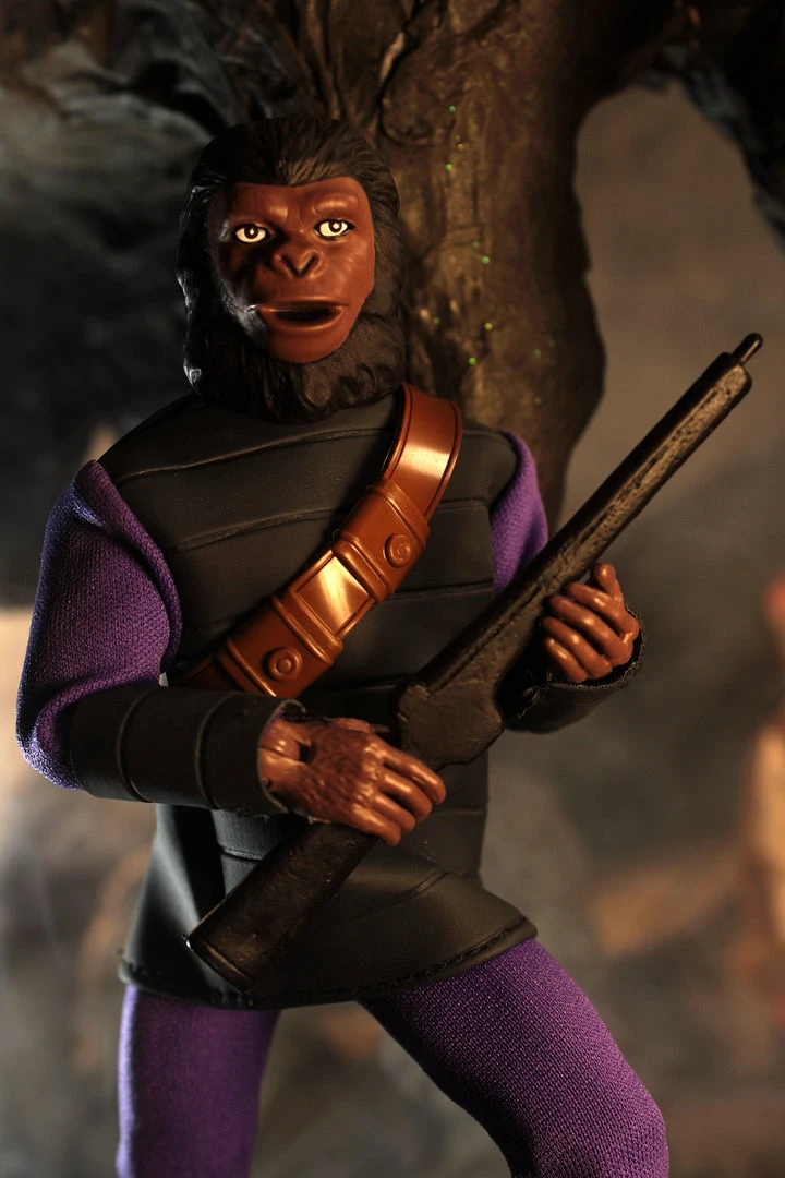 Mego Planet Of The Apes Wave 14 - Soldier Ape With Brown Bandolier 8" Action Figure 5 Mego Planet Of The Apes Wave 14 - Soldier Ape With Brown Bandolier 8" Action Figure