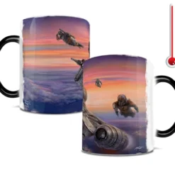 Trend Setters Star Wars (The Mandalorian™ – The Escort) Morphing Mugs® Heat-Sensitive Mug