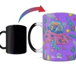 Trend Setters Rick And Morty (Purple Space) Morphing Mugs® Heat-Sensitive Mug