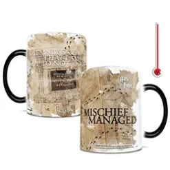 Trend Setters Harry Potter (Marauders Map) Morphing Mugs Heat-Sensitive Mug