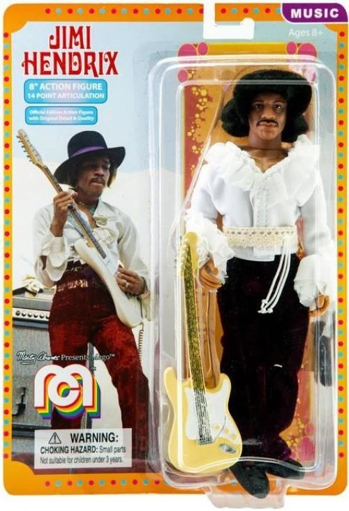 Damaged Package Mego Music Jimi Hendrix Miami Pop 8" Action Figure Clearance Damaged Package 1 Damaged Package Mego Music Jimi Hendrix Miami Pop 8" Action Figure Clearance Damaged Package