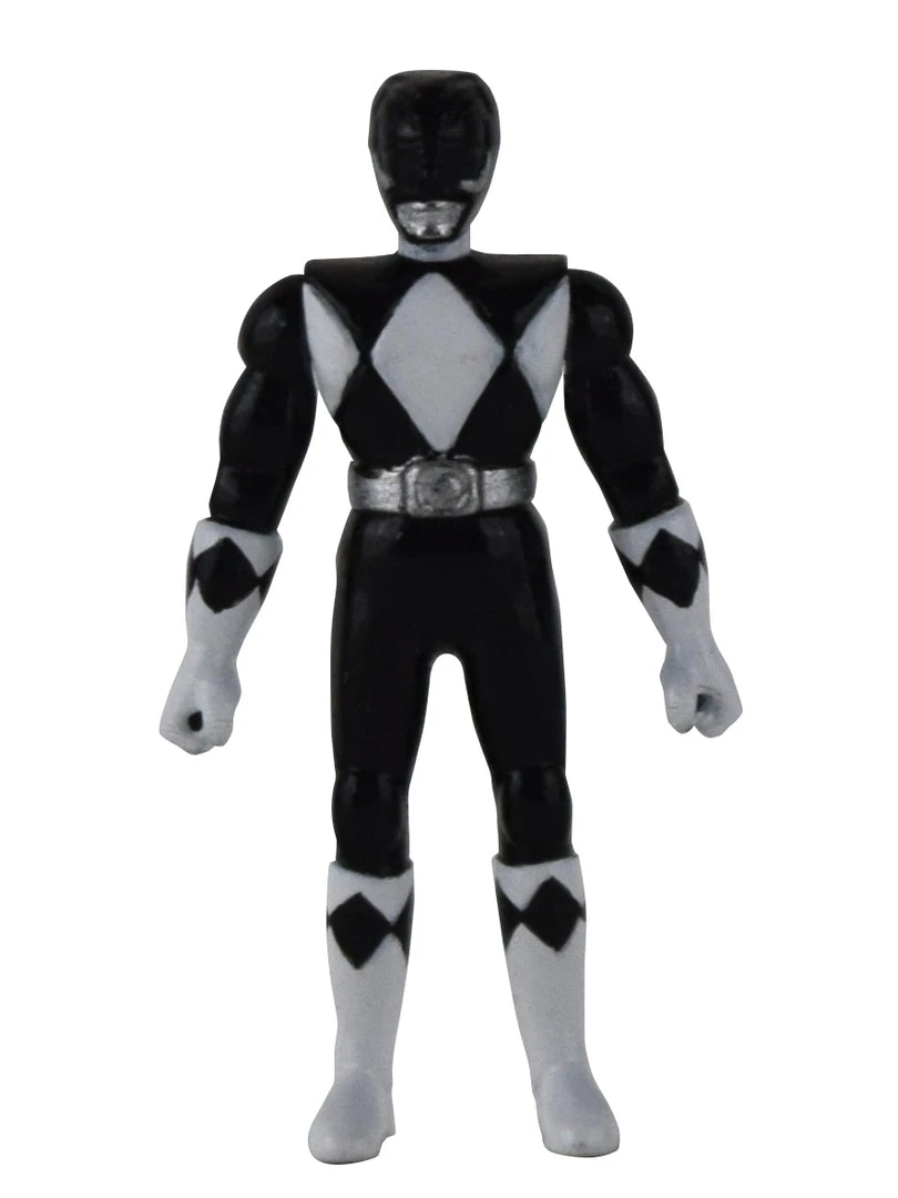 World's Smallest Power Rangers Black Ranger Micro Action Figure 2 World's Smallest Power Rangers Black Ranger Micro Action Figure