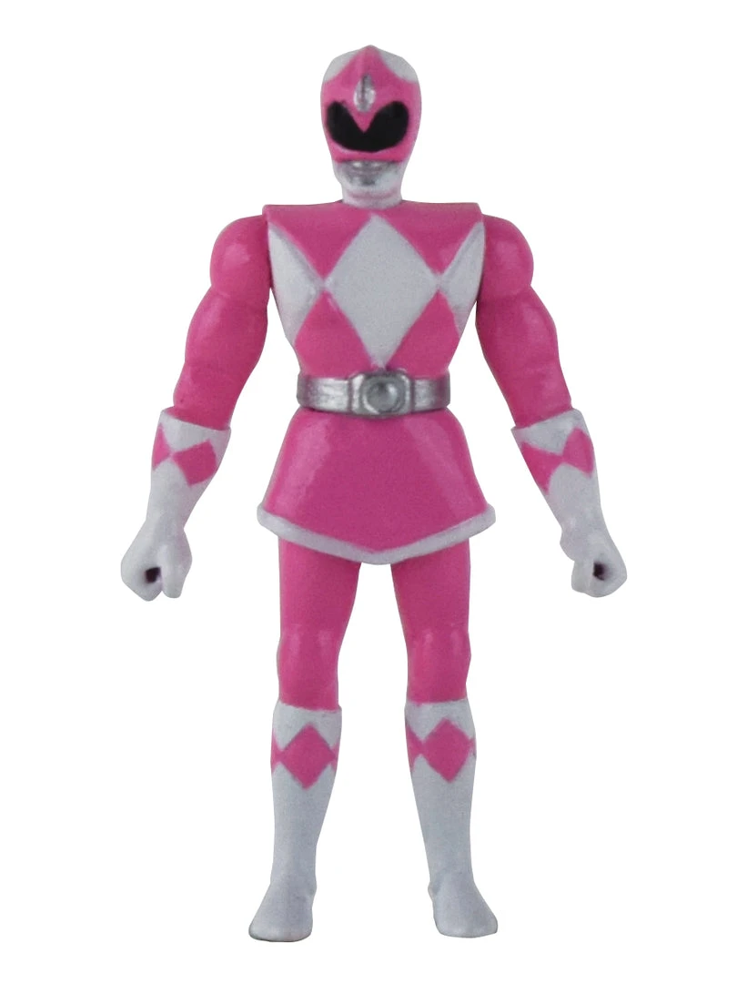 World's Smallest Power Rangers Pink Ranger Micro Action Figure 2 World's Smallest Power Rangers Pink Ranger Micro Action Figure