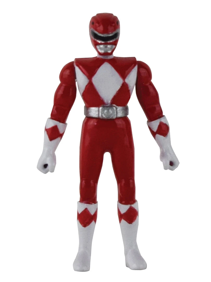 World's Smallest Power Rangers Red Ranger Micro Action Figures 2 World's Smallest Power Rangers Red Ranger Micro Action Figures