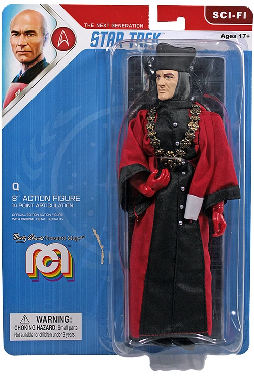 All Mego Mego Star Trek Wave 10 - Q - 8" Action Figure 1 All Mego Mego Star Trek Wave 10 - Q - 8" Action Figure