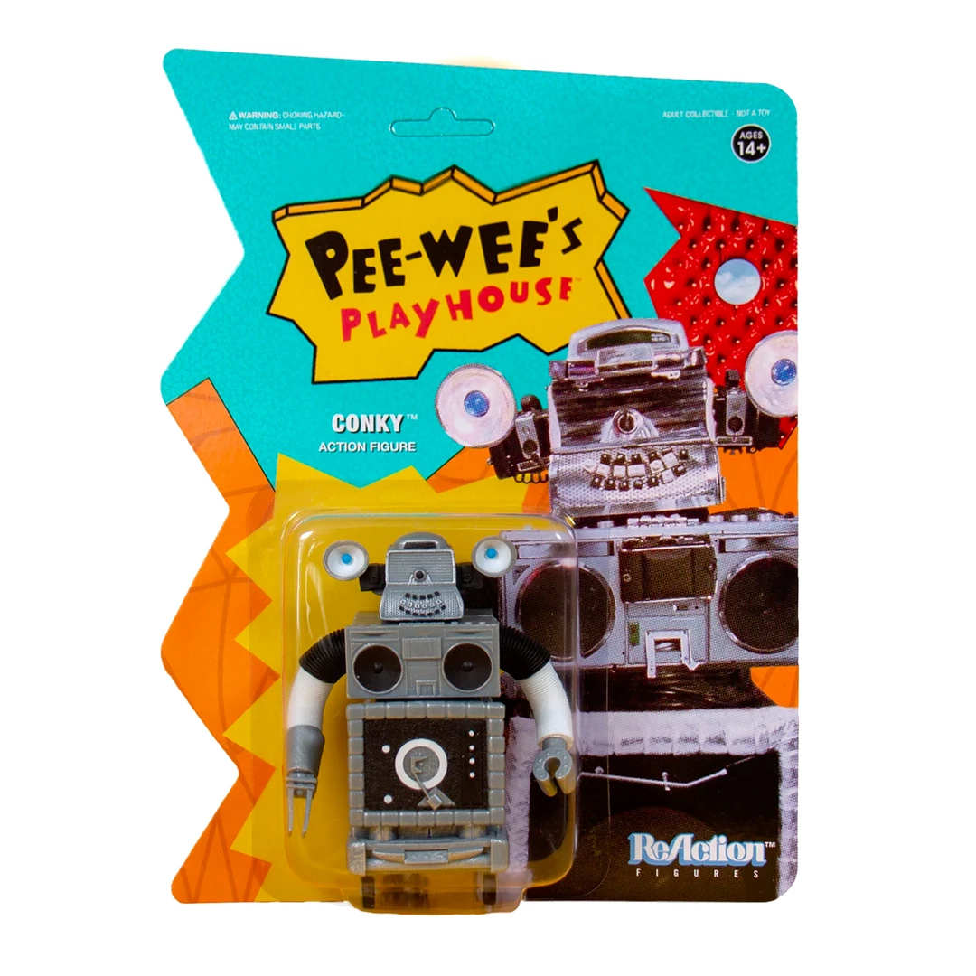 Super 7 Pee-Wee's Playhouse ReAction Figure - Conky 1 Super 7 Pee-Wee's Playhouse ReAction Figure - Conky