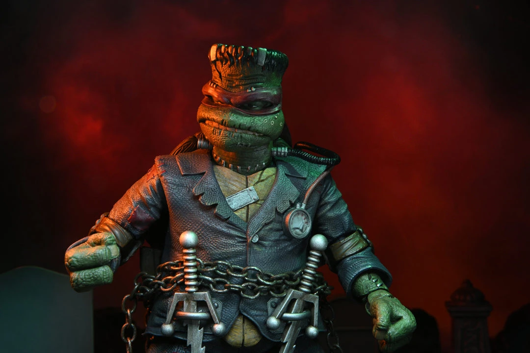 NECA - Universal Monsters X TMNT - Ultimate Raphael Frankenstein 7" Action Figure 12 NECA - Universal Monsters X TMNT - Ultimate Raphael Frankenstein 7" Action Figure
