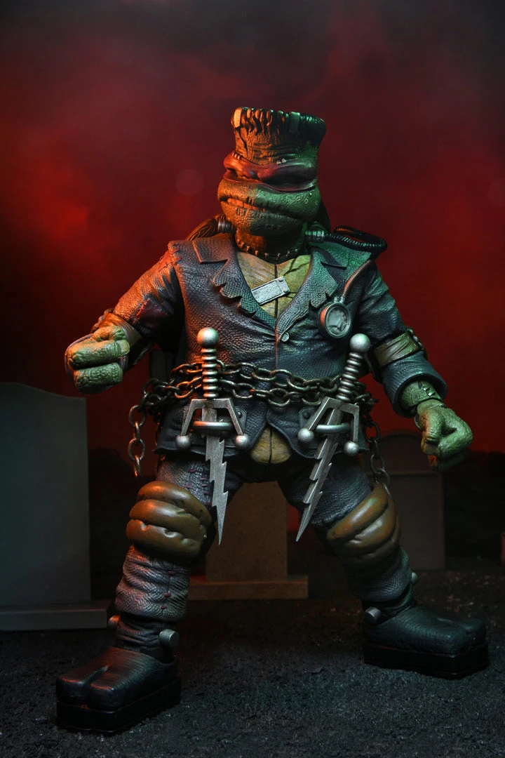 NECA - Universal Monsters X TMNT - Ultimate Raphael Frankenstein 7" Action Figure 1 NECA - Universal Monsters X TMNT - Ultimate Raphael Frankenstein 7" Action Figure