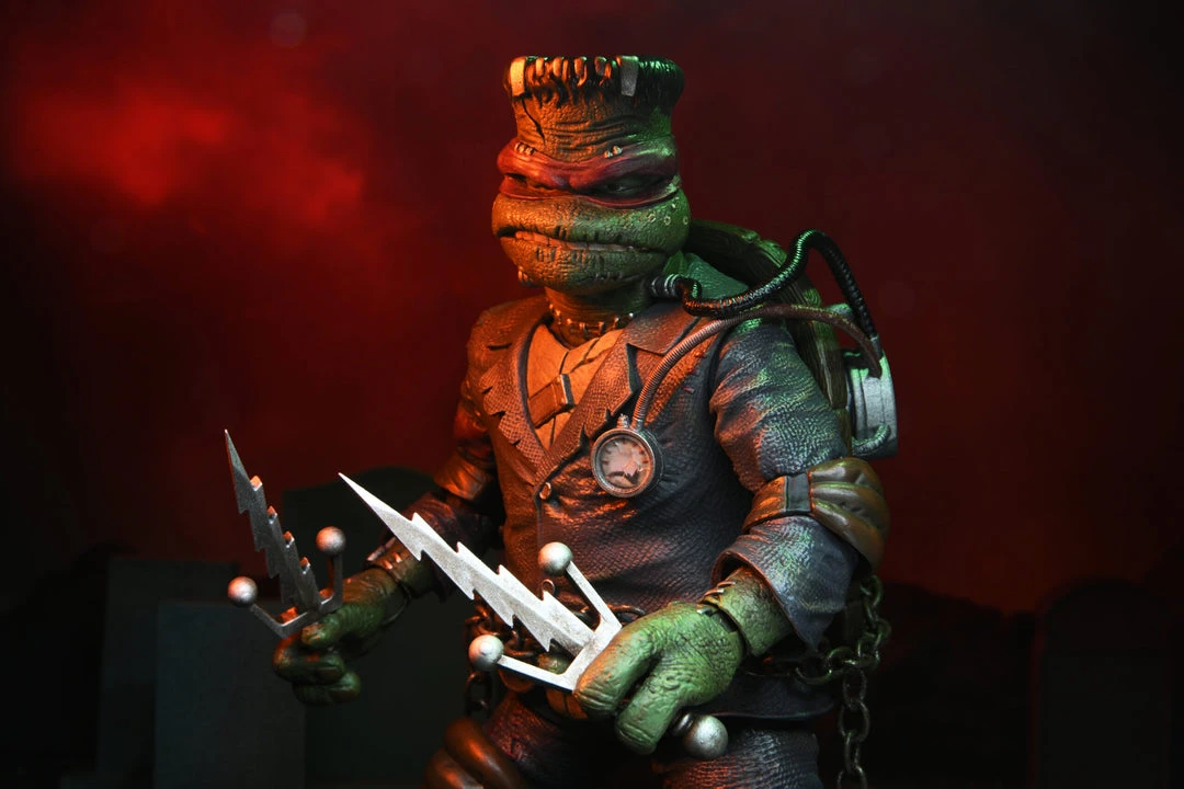 NECA - Universal Monsters X TMNT - Ultimate Raphael Frankenstein 7" Action Figure 8 NECA - Universal Monsters X TMNT - Ultimate Raphael Frankenstein 7" Action Figure