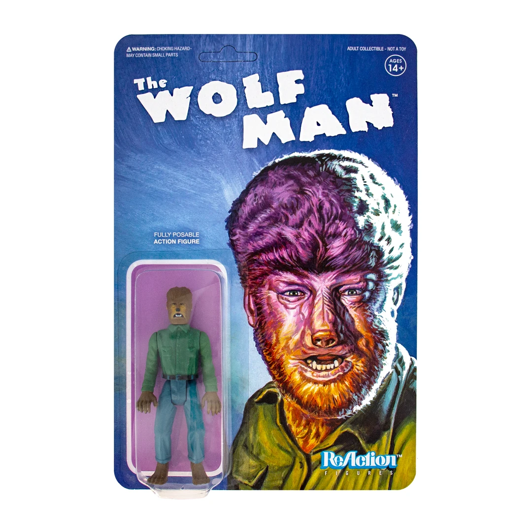 Super 7 Universal Monsters ReAction Figure - The Wolf Man 1 Super 7 Universal Monsters ReAction Figure - The Wolf Man