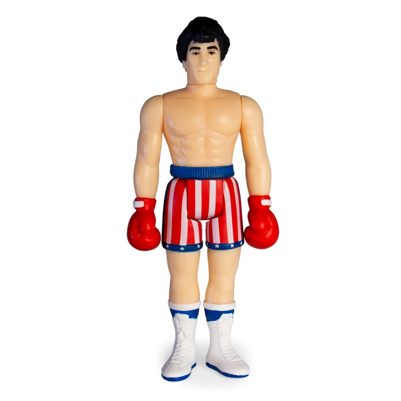 Super 7 Rocky IV ReAction Figure - Rocky Balboa (Flag Shorts) 2 Super 7 Rocky IV ReAction Figure - Rocky Balboa (Flag Shorts)