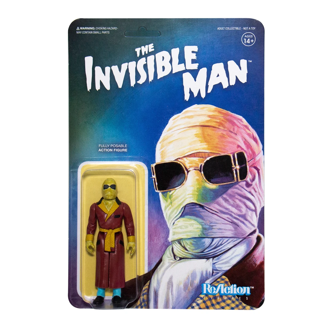 Super 7 Universal Monsters ReAction Figure - Invisible Man 1 Super 7 Universal Monsters ReAction Figure - Invisible Man
