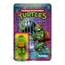 Super 7 Teenage Mutant Ninja Turtles ReAction Figure - Raphael