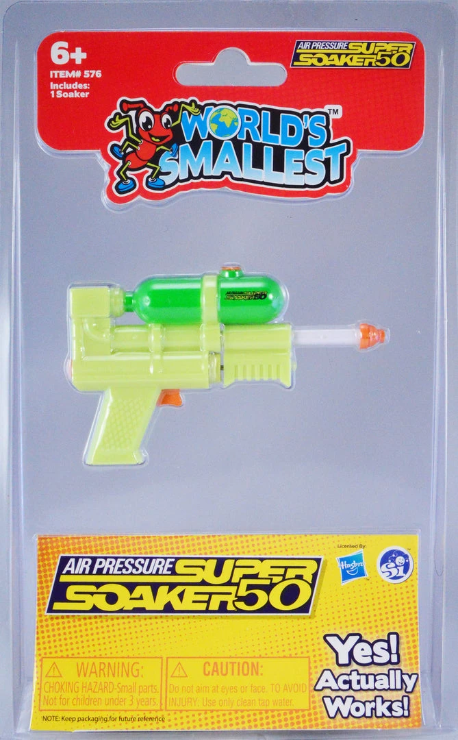 World's Smallest Super Soaker 50 1 World's Smallest Super Soaker 50