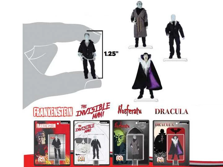 World's Smallest MEGO Horror Set Of 4 Micro Action Figures 3 World's Smallest MEGO Horror Set Of 4 Micro Action Figures