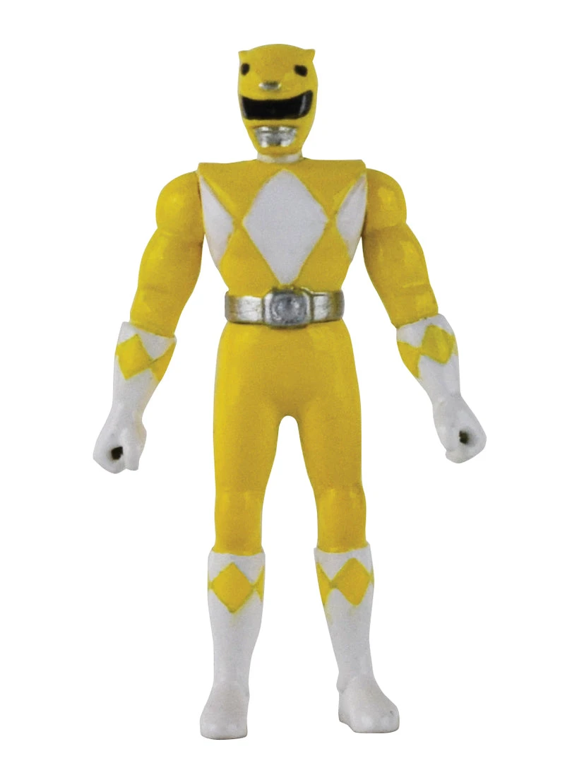 World's Smallest Power Rangers Yellow Ranger Micro Action Figure 2 World's Smallest Power Rangers Yellow Ranger Micro Action Figure