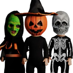 Mezco Toyz LDD Presents Halloween III: Season Of The Witch Trick-or-Treaters Boxed Set (Pre-Order Ships August 2022) Mego