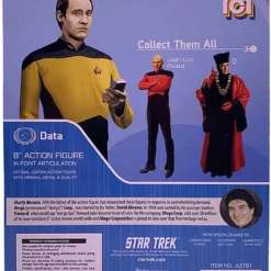 Mego Star Trek Wave 8 - Data 8" Action Figure