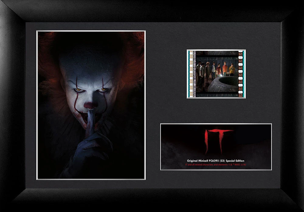 Film Cells LTD. IT (Pennywise) Horror Mini Cell Film Cell Presentation 1 Film Cells LTD. IT (Pennywise) Horror Mini Cell Film Cell Presentation