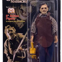 All Mego Mego Horror Wave 8 - Texas Chain Saw Massacre - Leatherface 8" Action Figure (Red Chain Saw)
