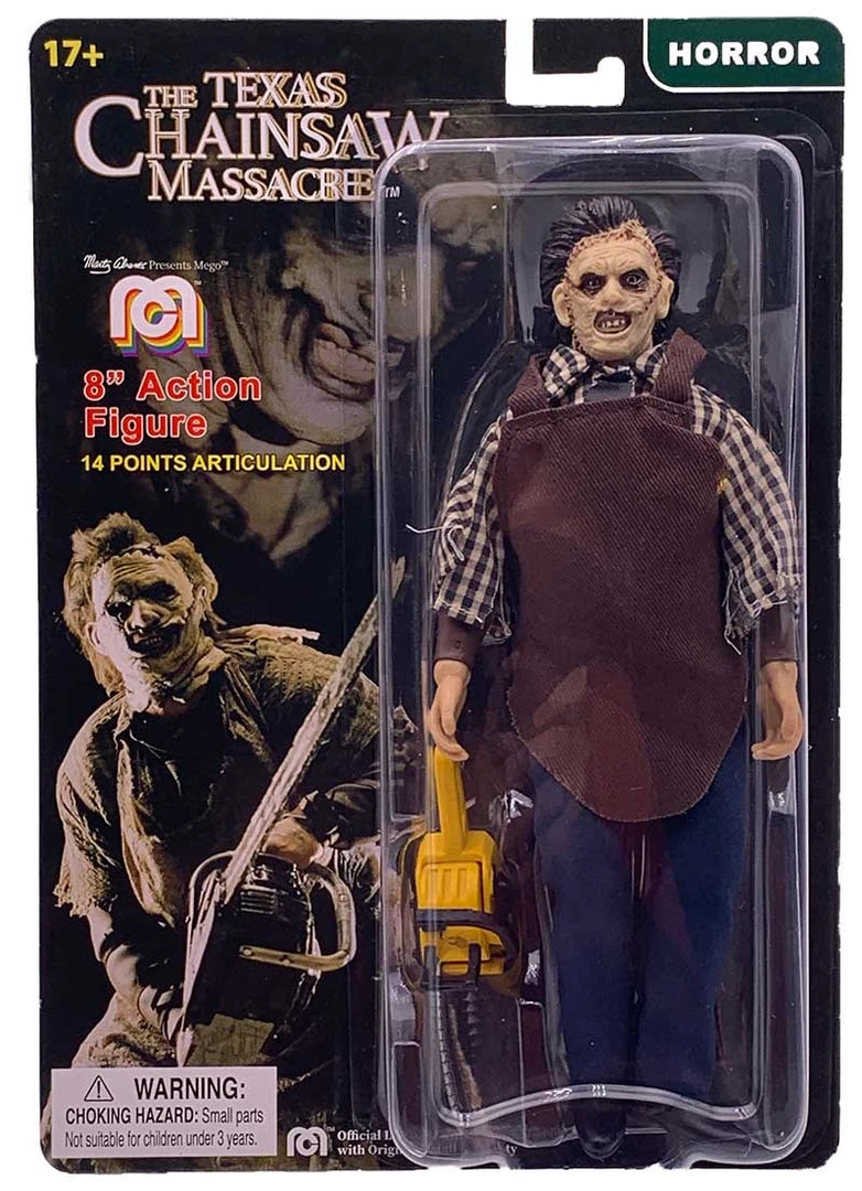 Damaged Package Mego Horror Wave 8 - Texas Chain Saw Massacre - Leatherface 8" Action Figure (Red Chain Saw) All Mego 1 Damaged Package Mego Horror Wave 8 - Texas Chain Saw Massacre - Leatherface 8" Action Figure (Red Chain Saw) All Mego