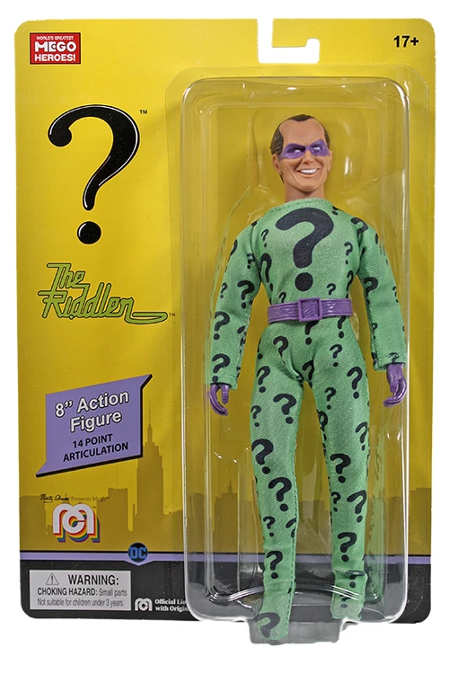 Mego DC Wave 12 - Riddler 8" Action Figure 1 Mego DC Wave 12 - Riddler 8" Action Figure