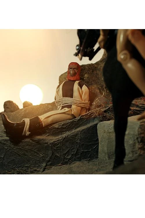 Damaged Package Mego Planet Of The Apes Wave 12 - Dr Zaius 8" Action Figure 6 Damaged Package Mego Planet Of The Apes Wave 12 - Dr Zaius 8" Action Figure