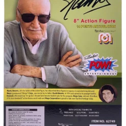 Mego Legends Wave 8 - Stan Lee 8" Action Figure All Mego